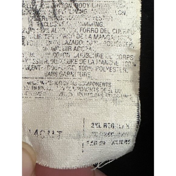 Vintage 90s Carhartt Mens 2XL Regular Distressed Gray Jacket Made in USA - Picture 4 of 8